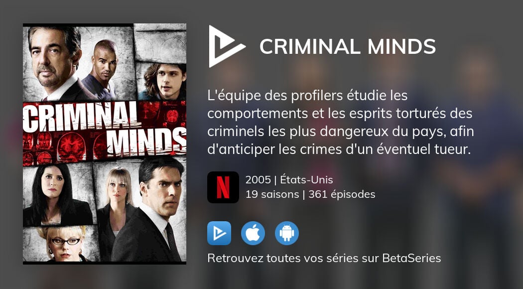 Regarder Esprits criminels saison 17 streaming