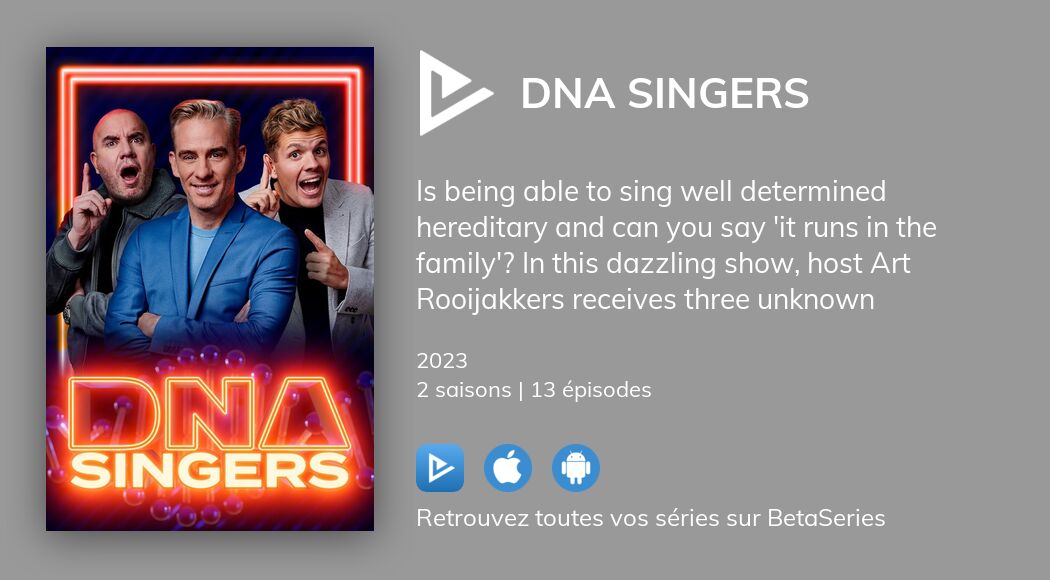 Regarder DNA Singers streaming