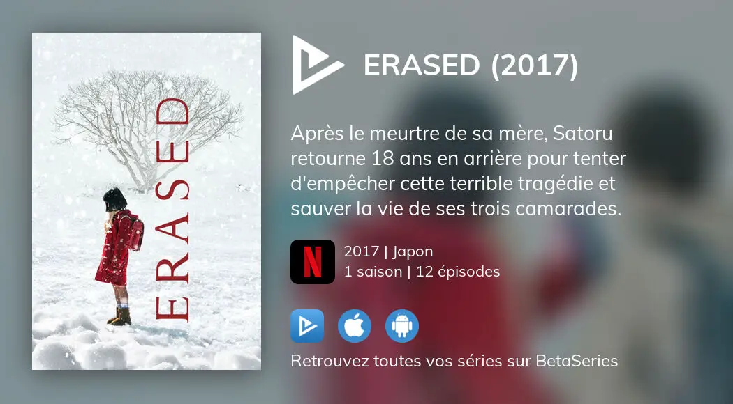 Erased : voyage dans le temps à la japonaise sur Netflix