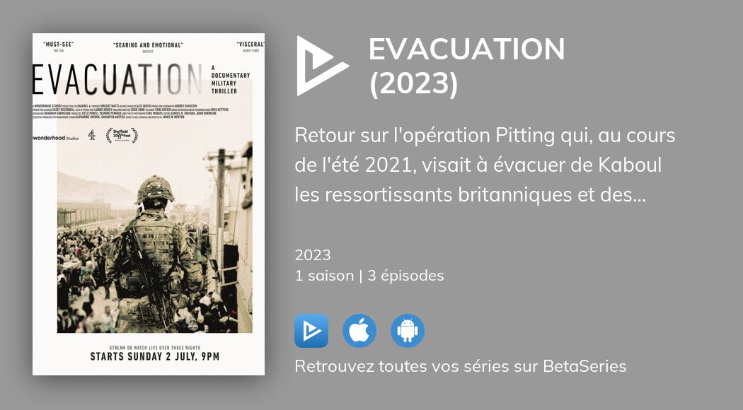 Regarder Evacuation (2023) streaming