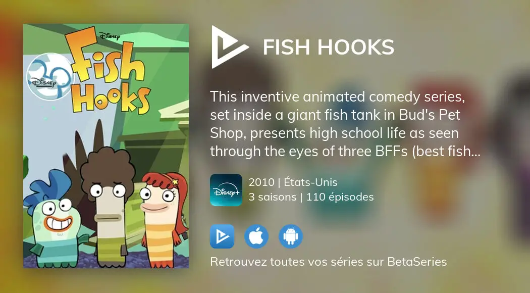 Où regarder les épisodes de Fish Hooks en streaming complet ?