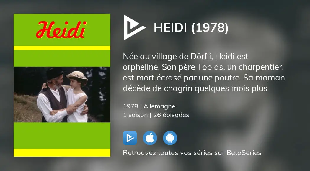 Heidi Film Complet En Francais