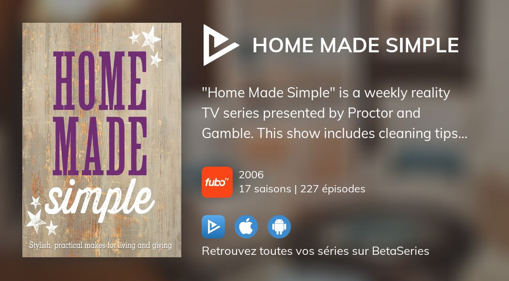Regarder Home Made Simple streaming