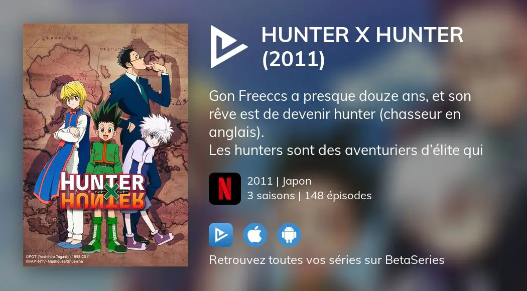 Hunter x Hunter saison 7 : date de sortie, streaming ADN et