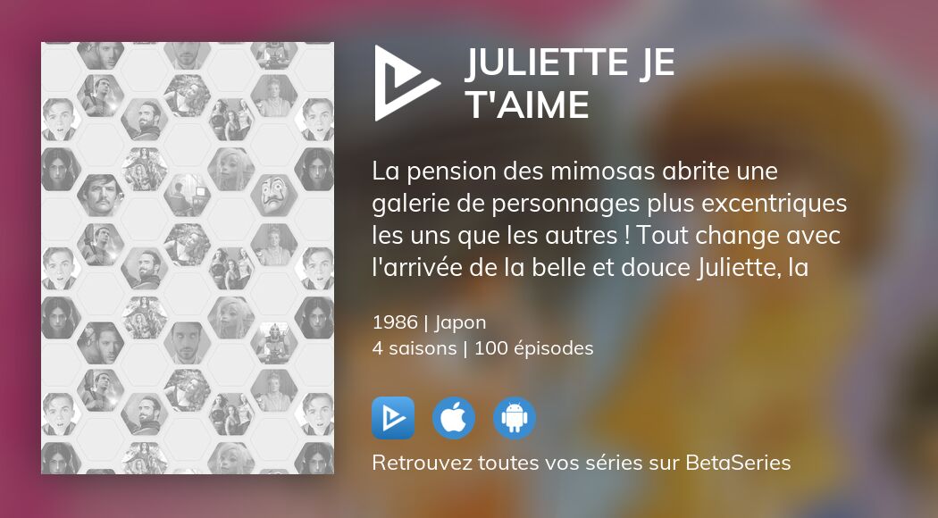 Où regarder les épisodes de Juliette Je t'aime en streaming complet ?