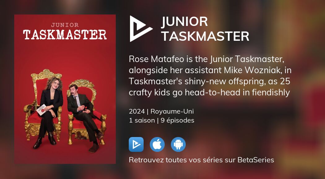 Regarder Junior Taskmaster streaming