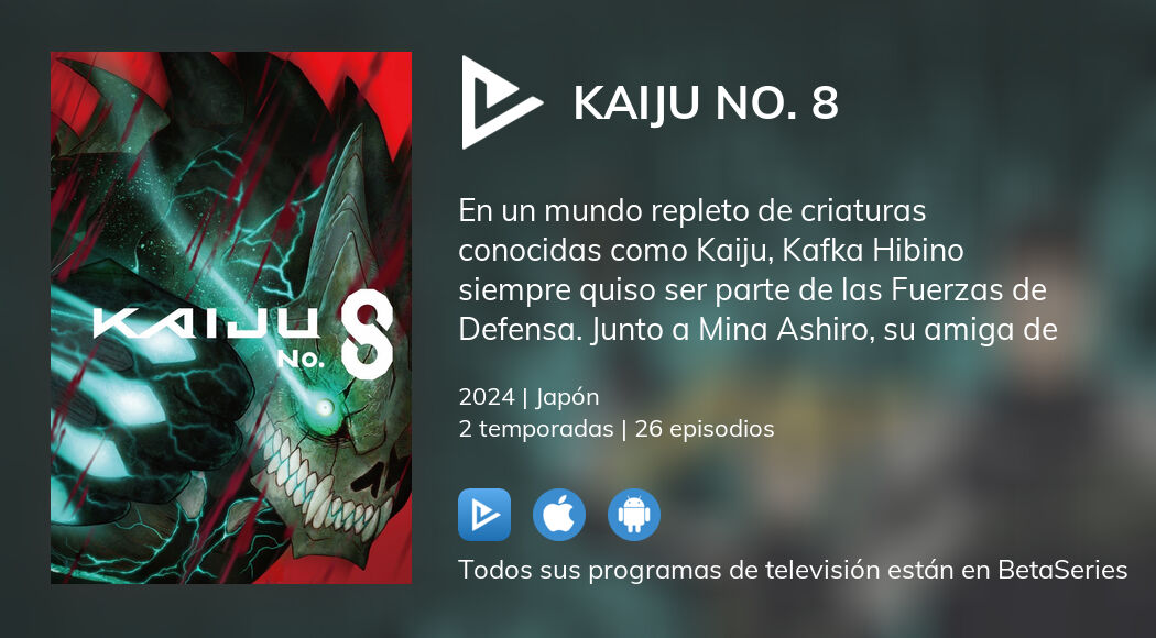 Regarder Kaiju No. 8 saison 1 streaming