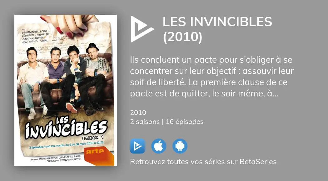 Où Regarder Les épisodes De Les Invincibles 2010 En Streaming Complet