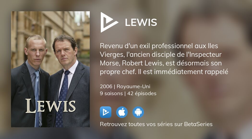 Regarder Inspecteur Lewis streaming