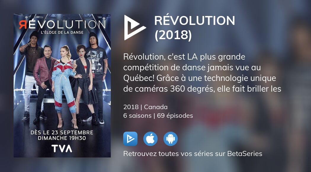 Où regarder les épisodes de Révolution (2018) en streaming complet