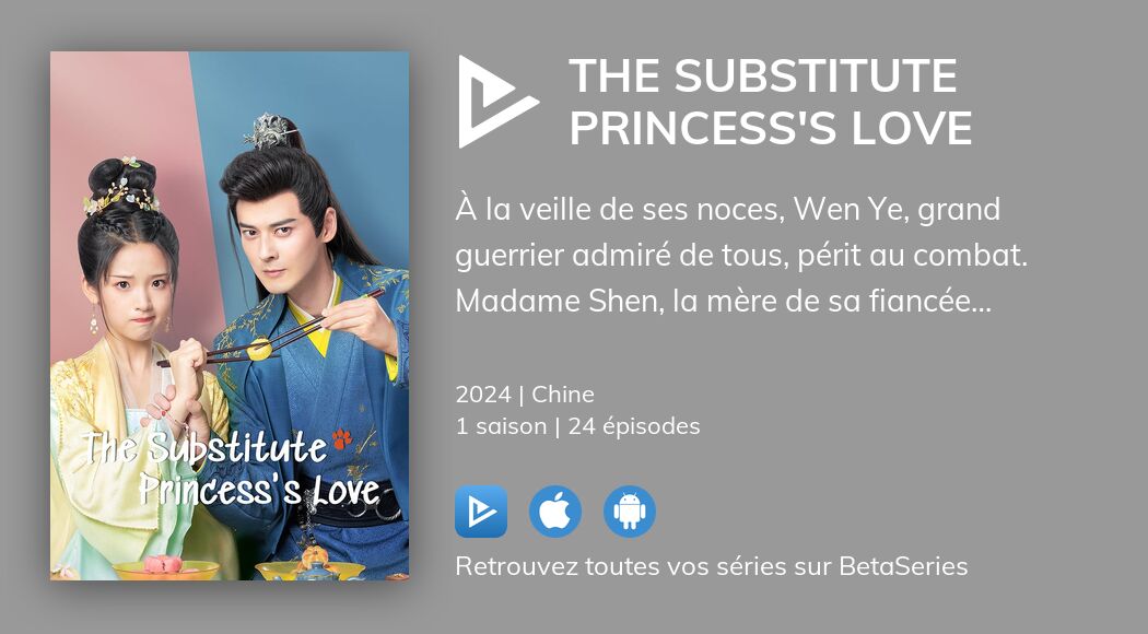 Regarder The Substitute Princess's Love streaming