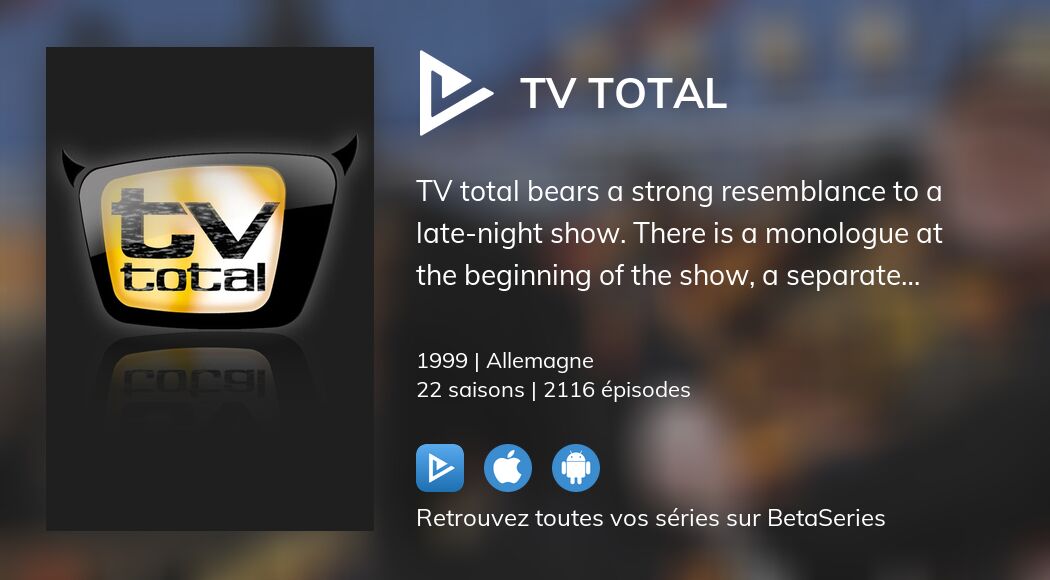 Regarder TV total streaming