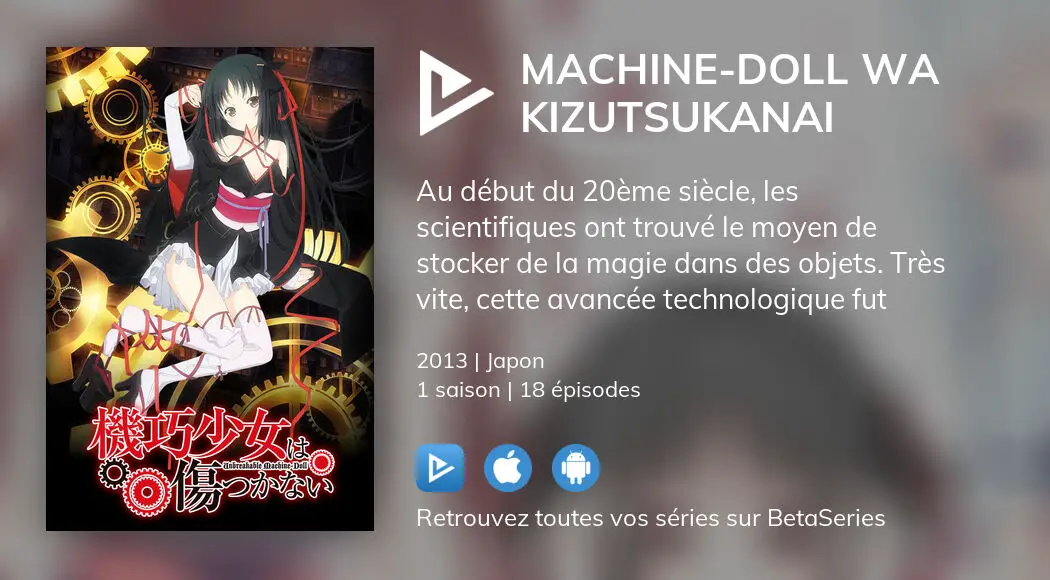 Machine-Doll wa Kizutsukanai - Saison 1  Anime-Sama - Streaming et  catalogage d'animes et scans.